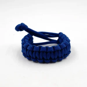 Bracelet de survie homme bleu