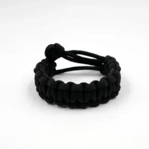Bracelet de survie homme noir