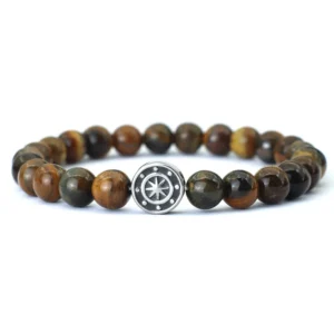 Bracelet pierre œil de tigre
