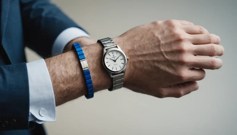 bracelet bleu signification